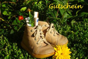 Gutschein für Schuhe